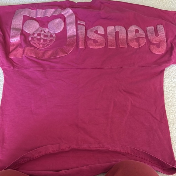 Pink Long Sleeve Women’s Walt Disney World Spirit Jersey size M - Picture 3 of 4